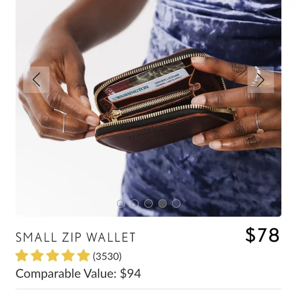 NEW PORTLAND LEATHER WALLET - Picture 4 of 7